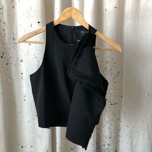 Crop top with side detail